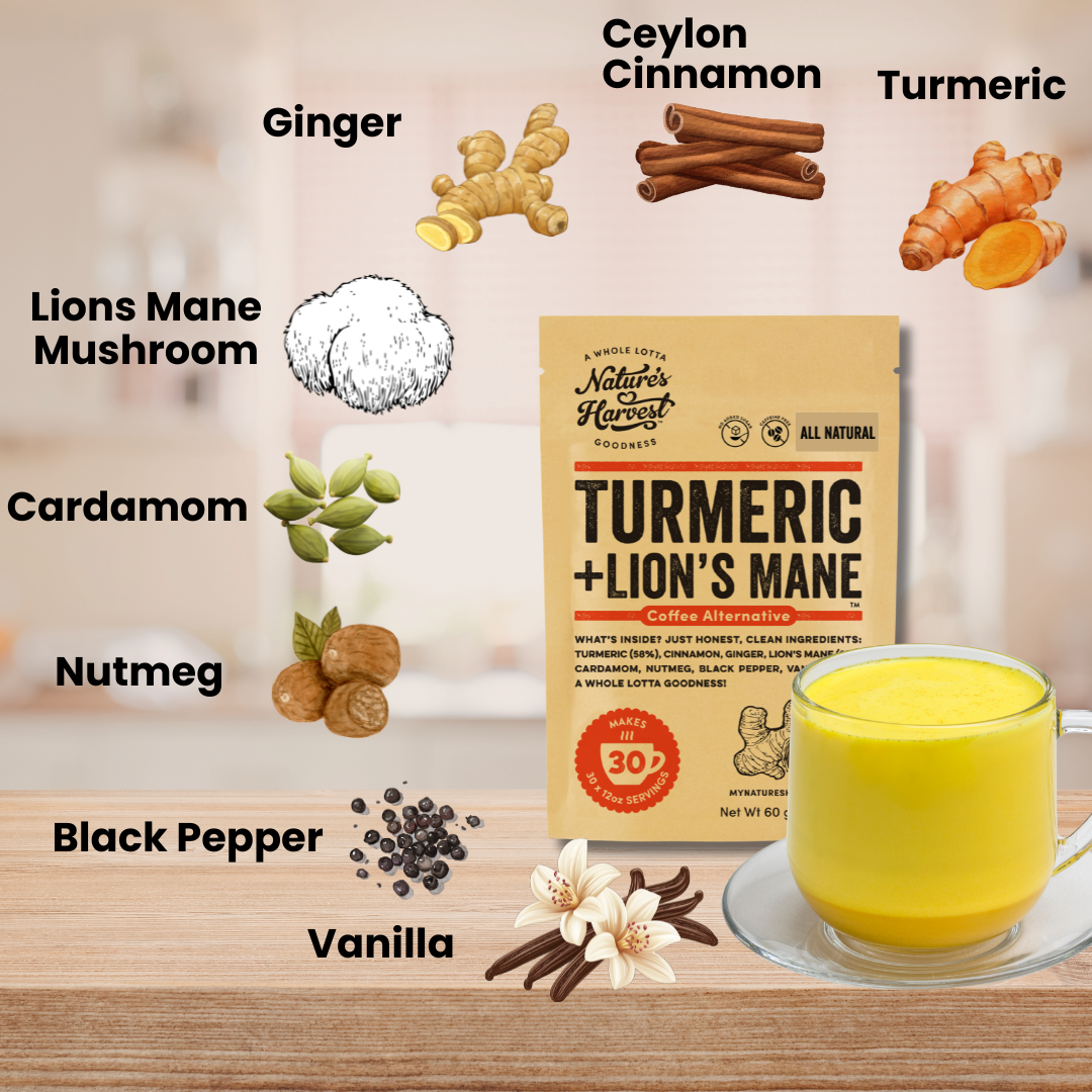 TURMERIC + LIONS MANE