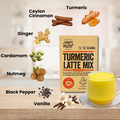 TURMERIC LATTE MIX CHILLI-FREE