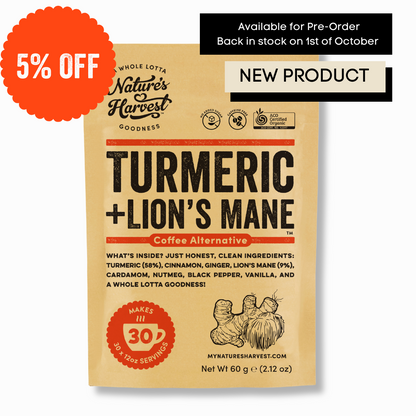 TURMERIC + LIONS MANE