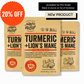 TURMERIC + LIONS MANE
