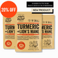TURMERIC + LIONS MANE