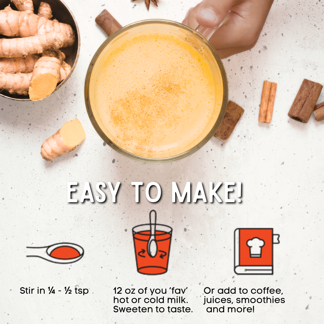TURMERIC LATTE MIX CHILLI-FREE